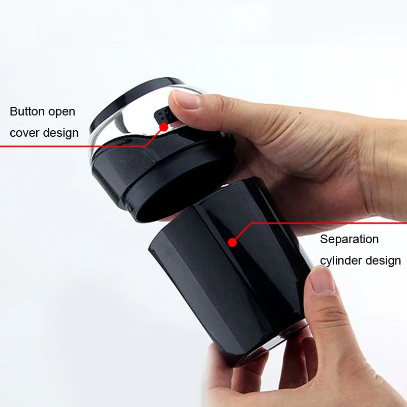 1 шт. автомобильная пепельница с зажигалками для сигарет USB зарядка Led синий свет