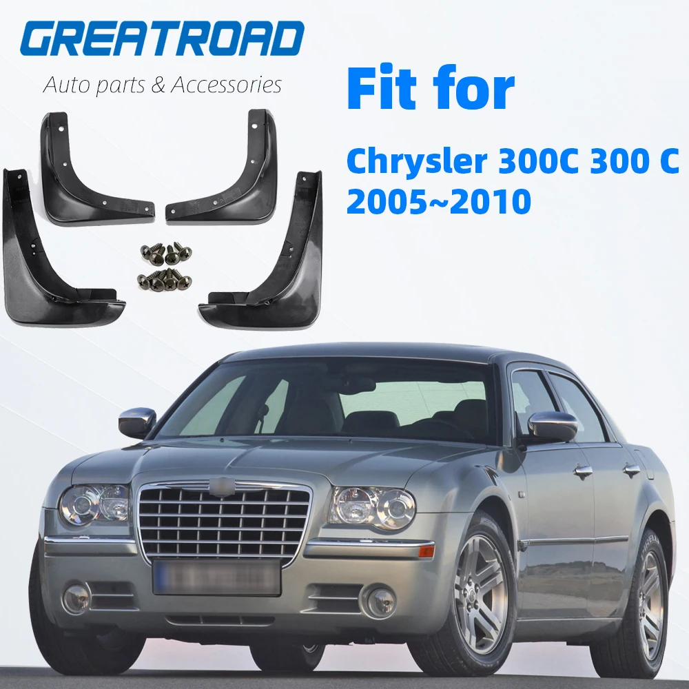 Спереди и сзади автомобиля брызговик для Chrysler 300C 300 C 2005 ~ 2010 Fender Всплеск закрылки