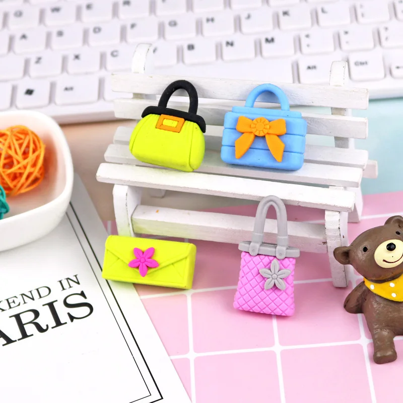 Сумочка Косметика резиновый ластик кавайные канцелярские школьные