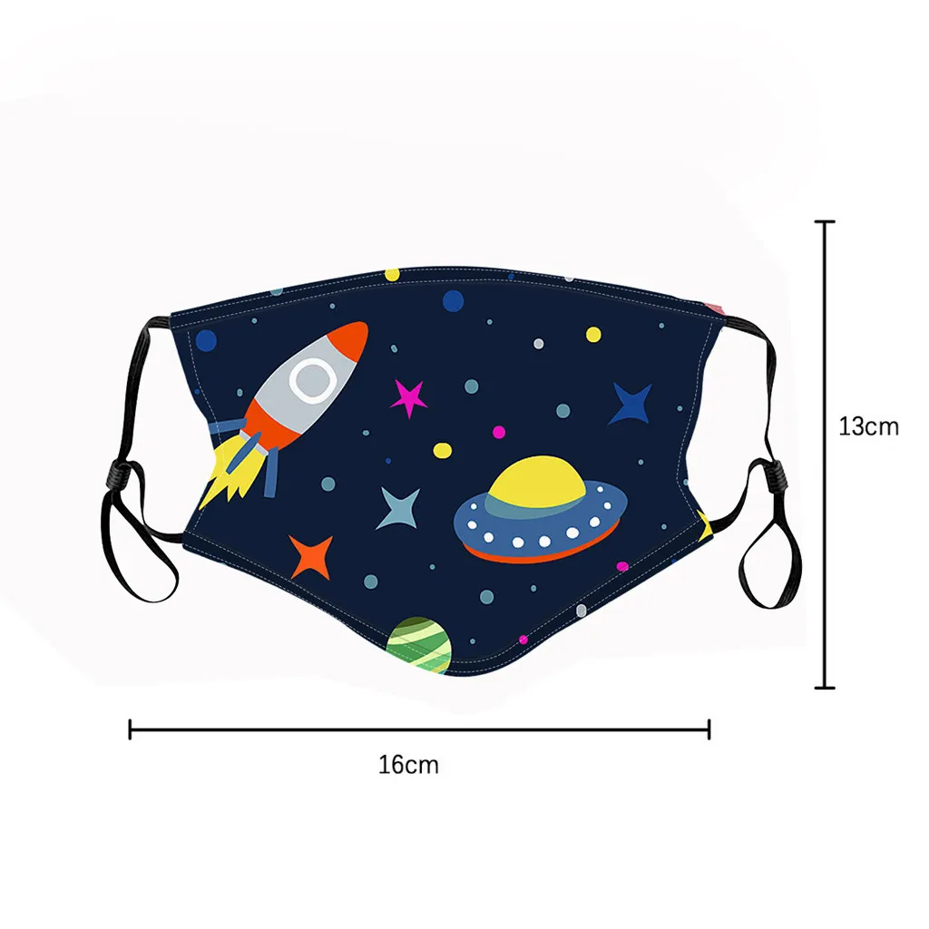 

10PC Children Kids Facial Mask Children Outdoor Cotton Mouth Masks Anti-Dust Protection Face Masks Reusable Breathable Masks