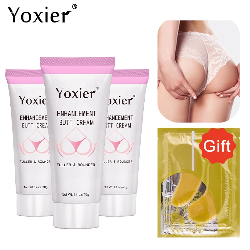 

3pcs Buttocks Enlargement Cream Enhances Lifting Nourish Hydrate Sexy Curve Shaping Massage Cream Witch Hazel Extract Skin Care