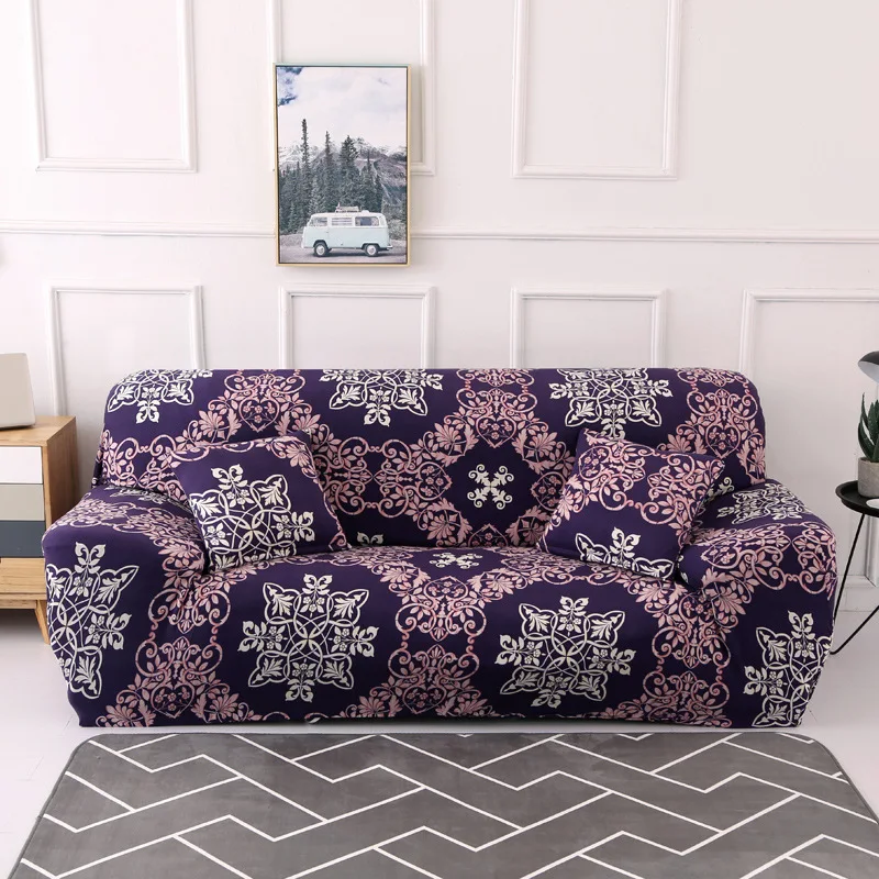 

2020 Stretch sofa cover for living room Elegant Slipcovers 1/2/3/4 Seater Couch cover L Shaped Slipcover