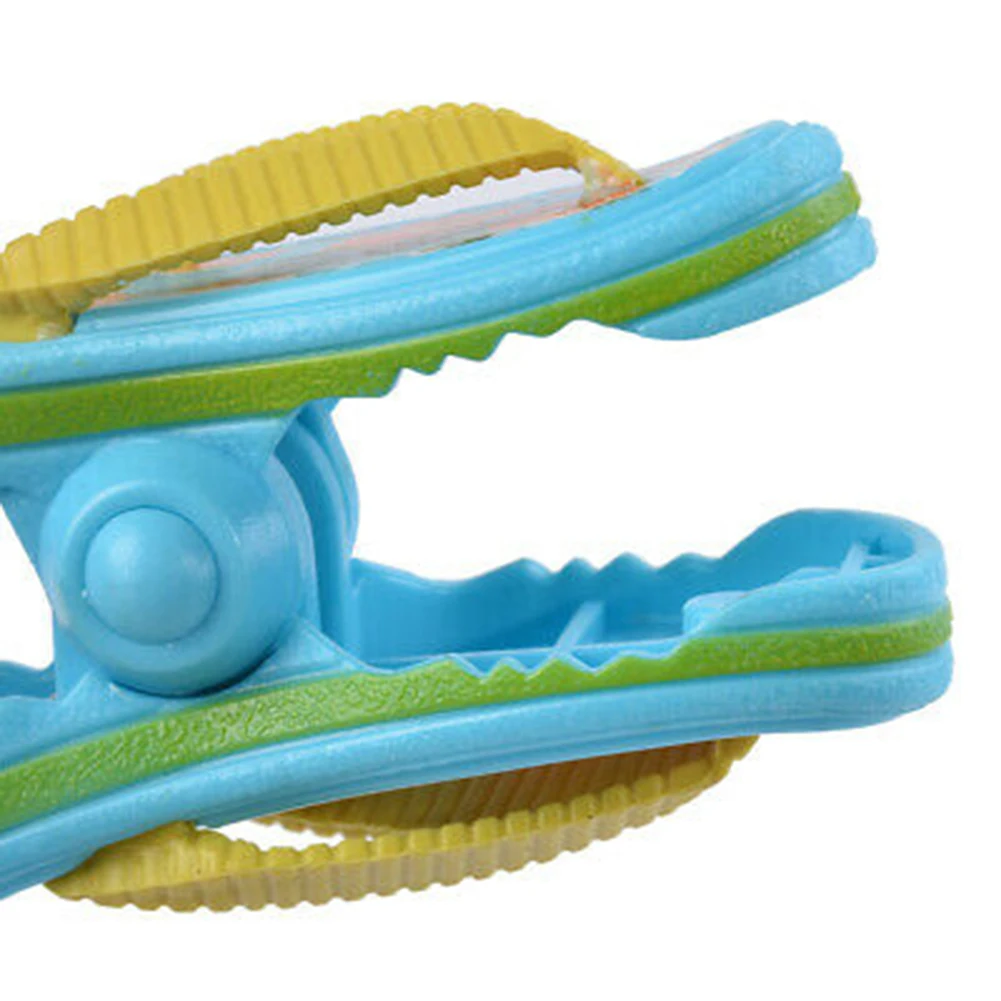 Прочные пластиковые цветные зажимы тапочки в форме попугая дельфина