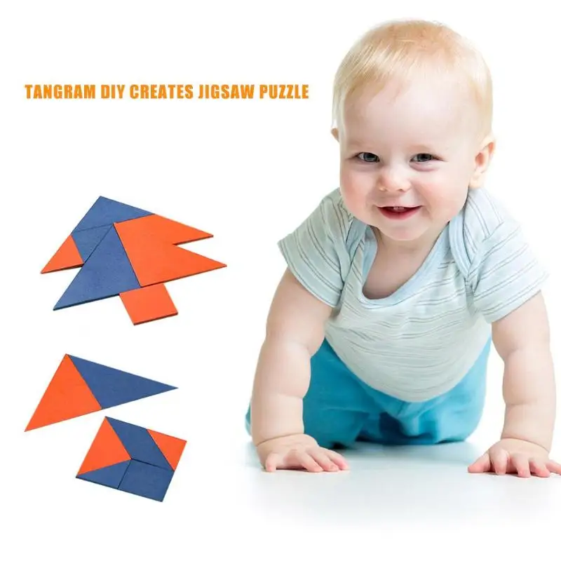 2 компл. Мудрость Tangram настольная игра детская развивающая игрушка детский сад