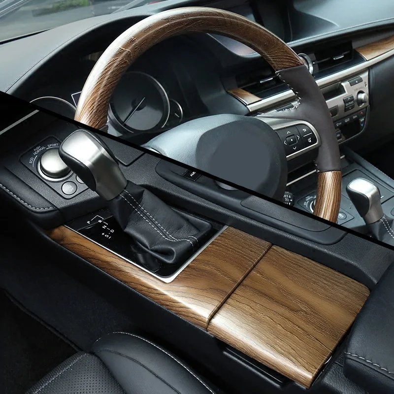 Lsrtw2017 для Lexus Es Es200 Es250 Es300 Es350 автомобиля Шестерни Панель планки 2012 2013 2014 2015 2016 2017