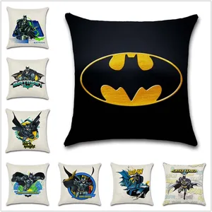 Ретро Стиль с мультипликационным принтом Герой Наволочка на подушку украшения дома диван кресло для детской спальни, подарок для друга наволочка