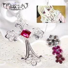 Заколка с крестом для косплея комори Юи для влюбленных дьявольского аниме, аксессуар в подарок