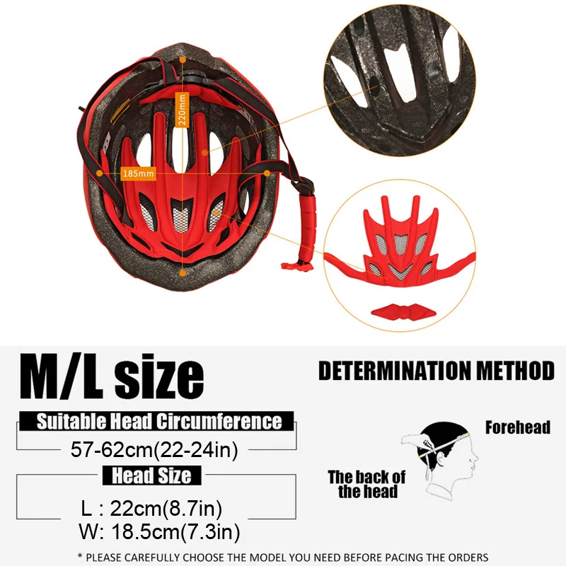 Велосипедный шлем с заднего светильник шлемов горного велосипеда MTB Дорожный