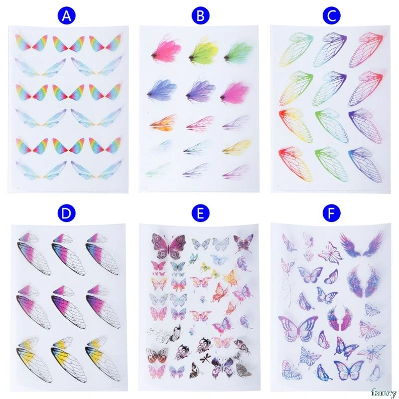 

Filling Material Butterfly DIY Epoxy Resin Crafts Filler Jewelry Making Handmade 3D Colorful Insect Dragonfly Decoration