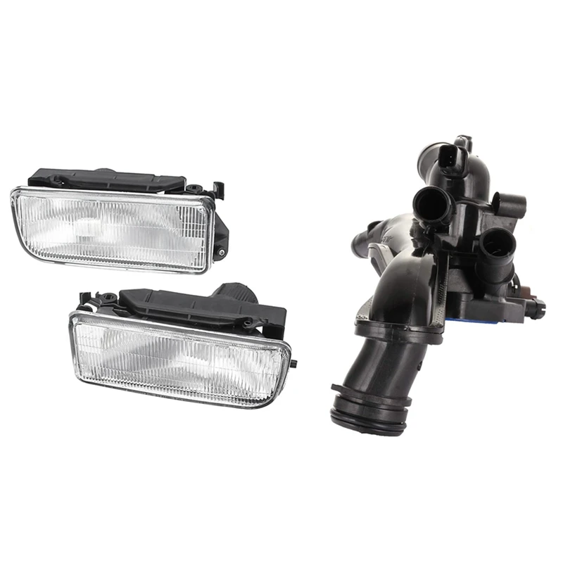 

Автомобильный передний бампер, противотуманная фара, линза, лампа для Bmw E36 1992-1998 с охлаждающим термостатом в сборе для BMW MINI Cooper