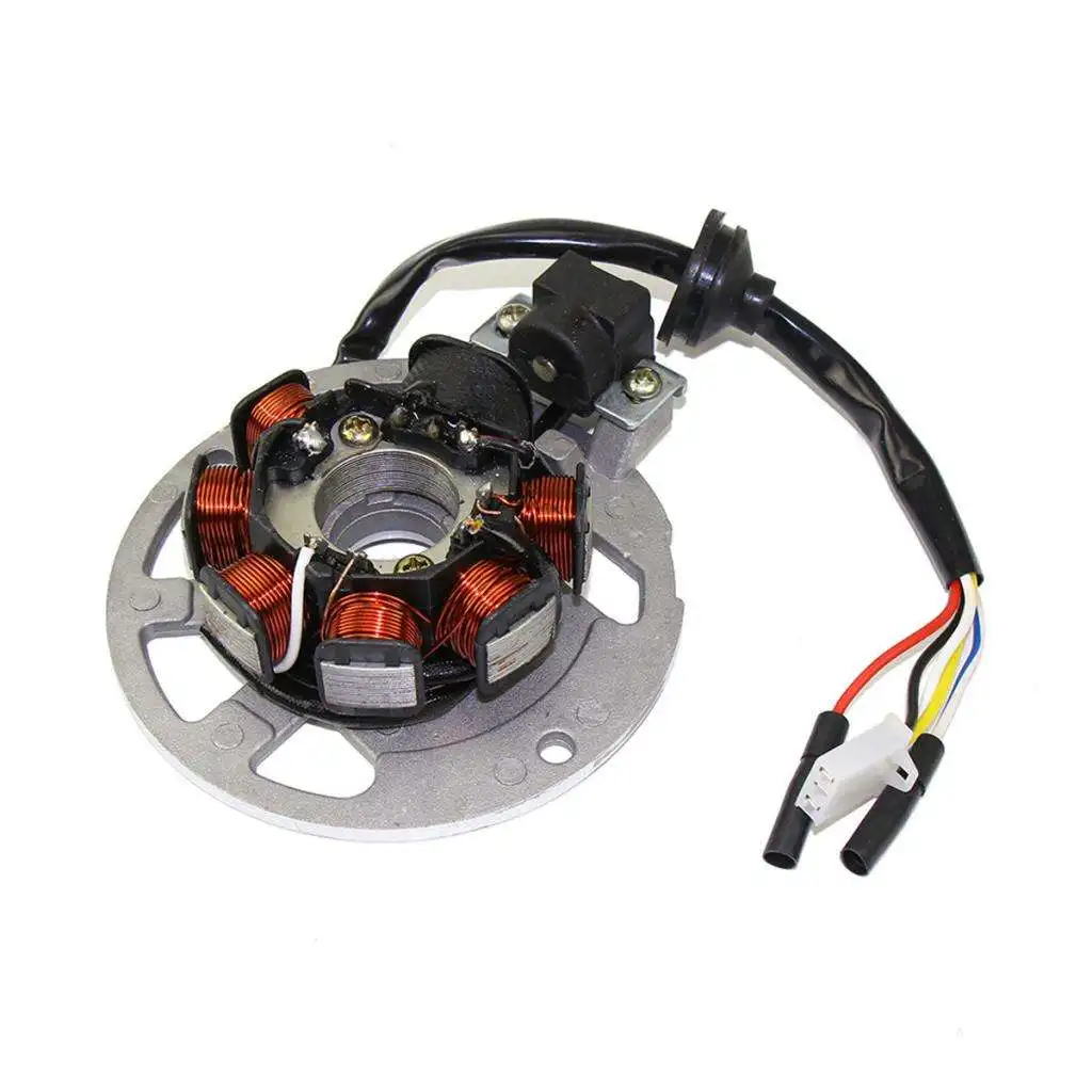 Магнитный статор зажигания для скутера Yamaha JOG Minarelli двигатель Eton Arctic Cat ATV 50 70 90cc 5