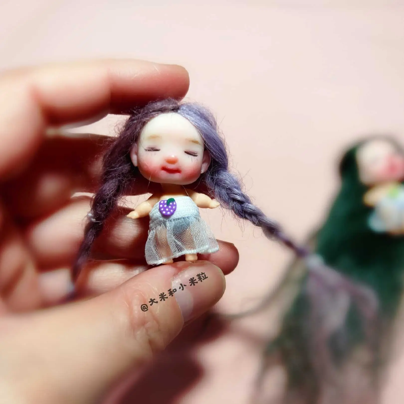 

Кукла с закрытыми глазами OB11, 5 см, 5 см