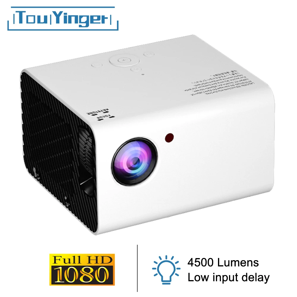 

TouYinger H5 Mini LED projector 1920*1080P resolution Pico movie projector Support Full HD video beamer for Home Cinema theater