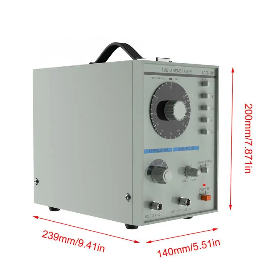 

Low Frequency Audio Signal Generator Signal Source 10Hz-1MHz Electronic Measurement