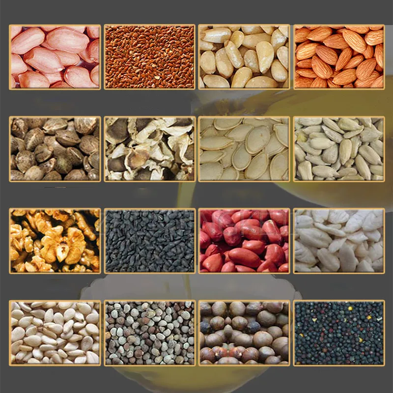 

Commercial Oil Press Sesame Peanut Walnut Home Automatic Kitchen Appliances Commercial With Temperature Control Squeeze Machine