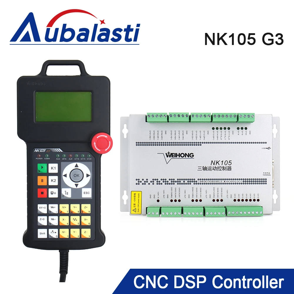 ЧПУ-роутер WeiHong NcStudio NK105G3 система управления движением с ЧПУ 3-осевая карта
