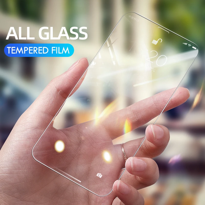 

3PCS Full Cover Tempered Glass On the For iPhone 7 8 6 6s Plus X Screen Protector On iPhone X XR XS MAX 5 5s SE 11 Pro Glass
