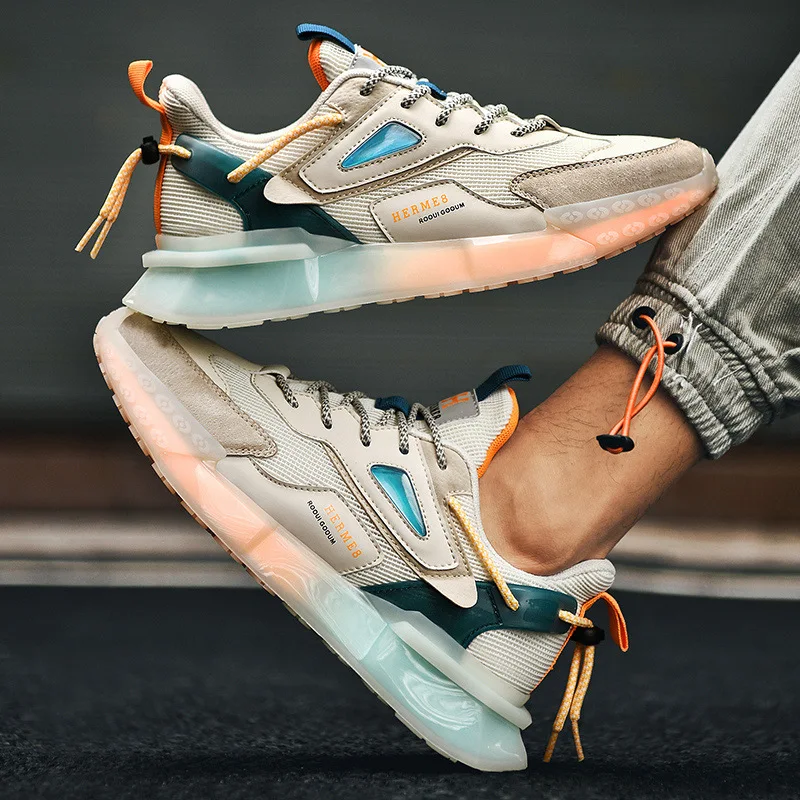 Кроссовки Xiaomi Мужские дышащие спортивная обувь легкие Нескользящие для бега на