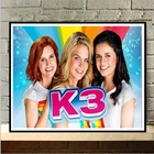 Бельгия K3 группа Karen 5D Diy алмазная живопись вышивка крестиком домашний декор полная Стразы мозаика Алмазная вышивка FH011
