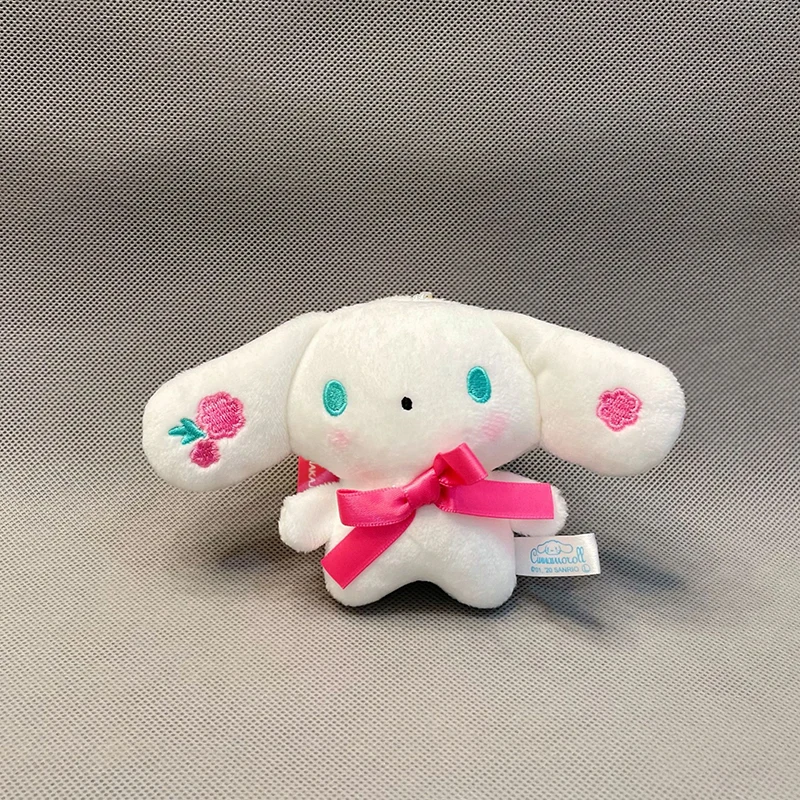 

Kawaii Big Ear Dog Plush Toys 9cm Japan Cartoon Anime Plush Doll Cute Nightcap Mint Doll Keychain Bag Pendant Toy Gift for Girls