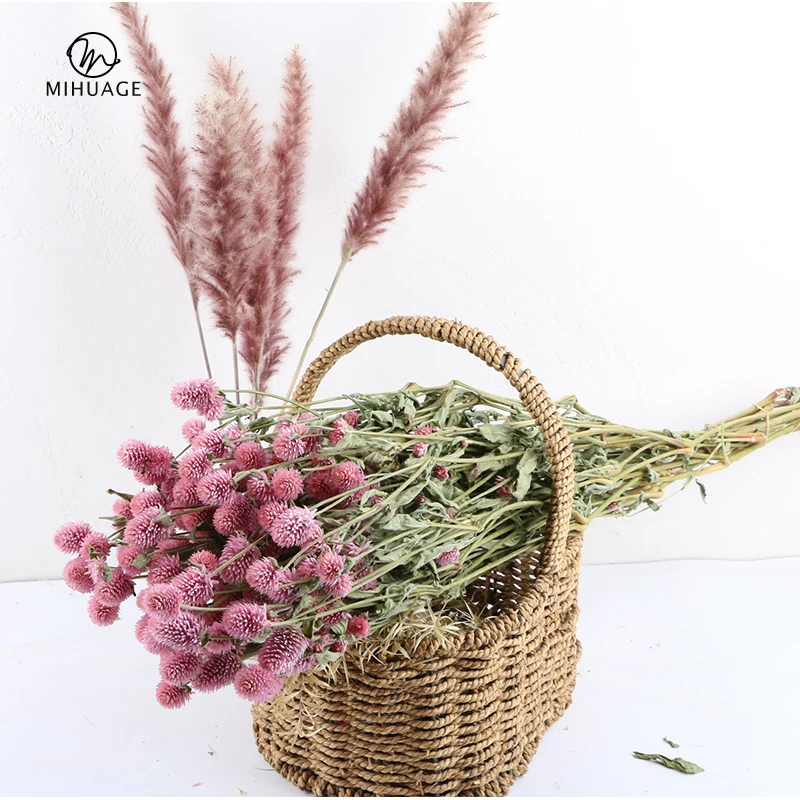 Mihuage сушеные цветы ручной работы 2 ветки/пряди|Искусственные и сухие цветы| |
