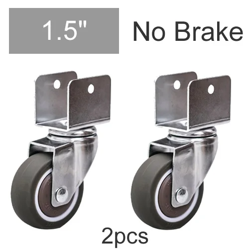 

Мебельные ролики Рицинус TPE 2 штуки