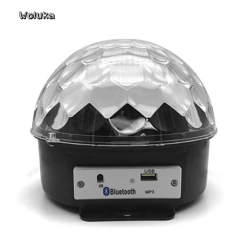 Светодиодный USB bluetooth-динамик лампа с диммируемым хрустальным волшебным шаром и