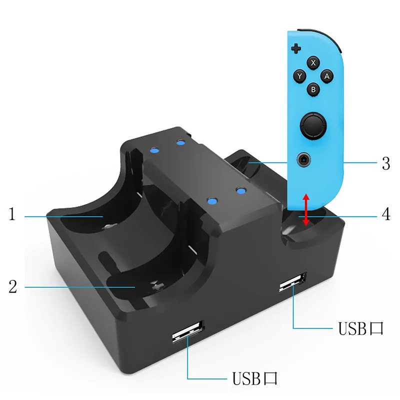 

Зарядное устройство Nintendo Switch, Ручное Зарядное устройство, аксессуары для nintendo 4 в 1, зарядное устройство Nintendo switch mod