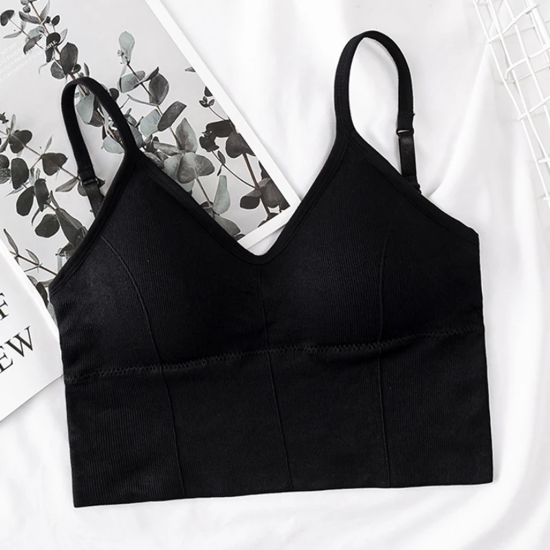 

2021 Bras for Women Underwear Sexy Push Up Lingerie Seamless Solid Color Underwear Female Invisible Bralette