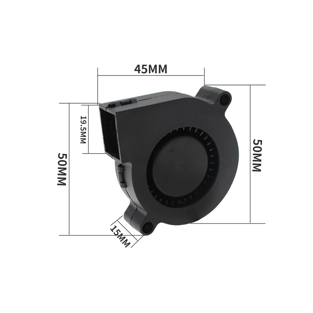 Вентилятор для охлаждения 5015 24 В постоянного тока Бесщеточный Охлаждающий