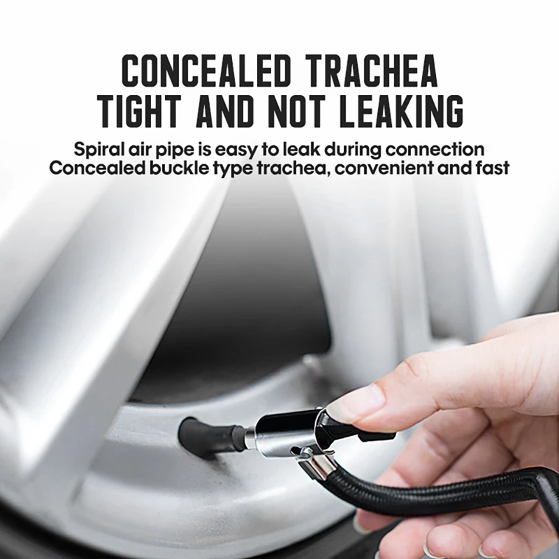 

Carsun 12V Portable Car Tire Inflator Digital Display Air Pump Portable Electric Tire Inflator for Car