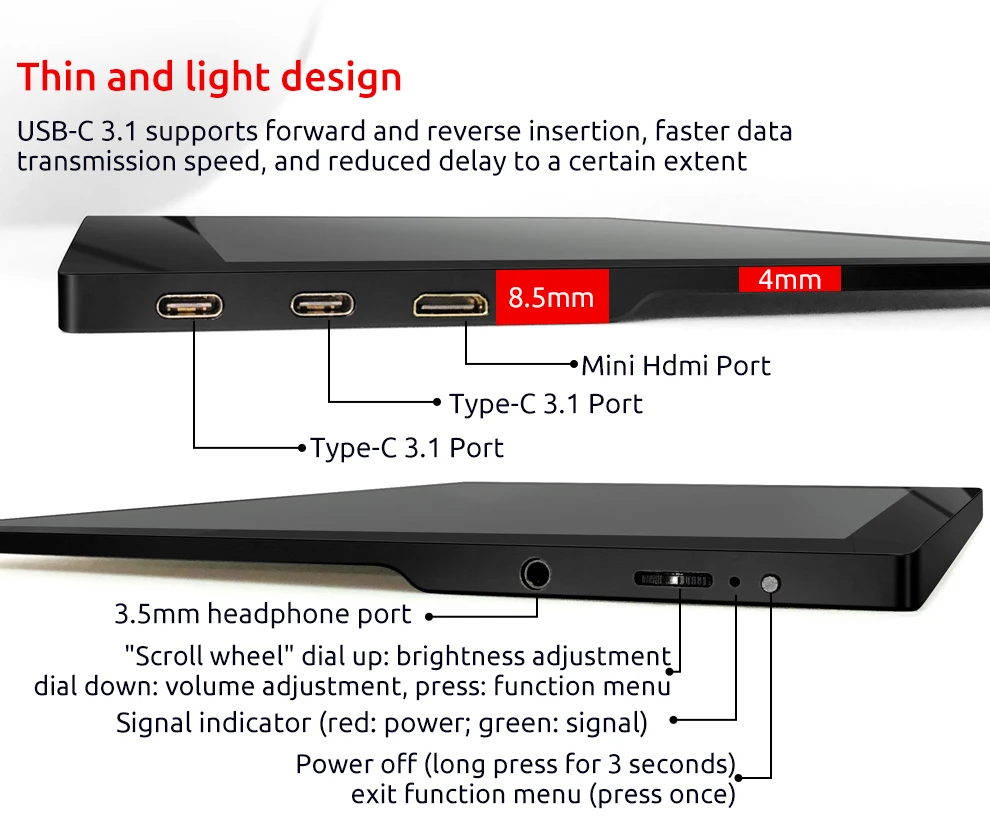 игровой монитор с сенсорным