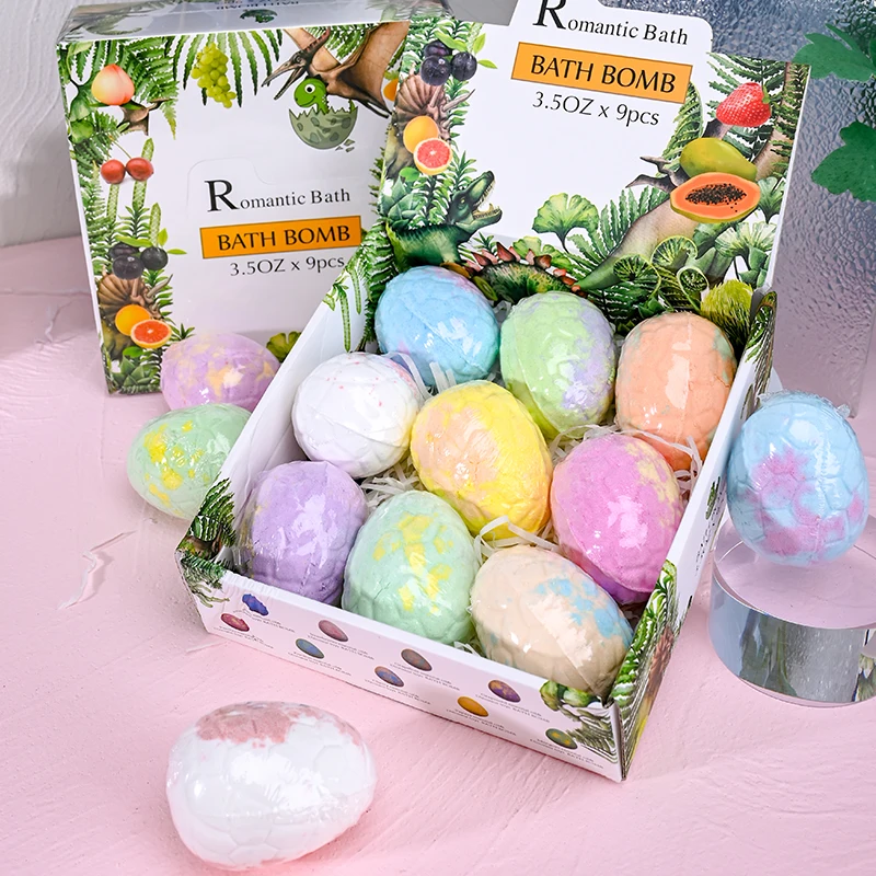 

Natural Spa Salt Handmade Bath Bomb Gift Set Fizzies Relief Stress Relaxing Spa Bubble Bath Ball Set