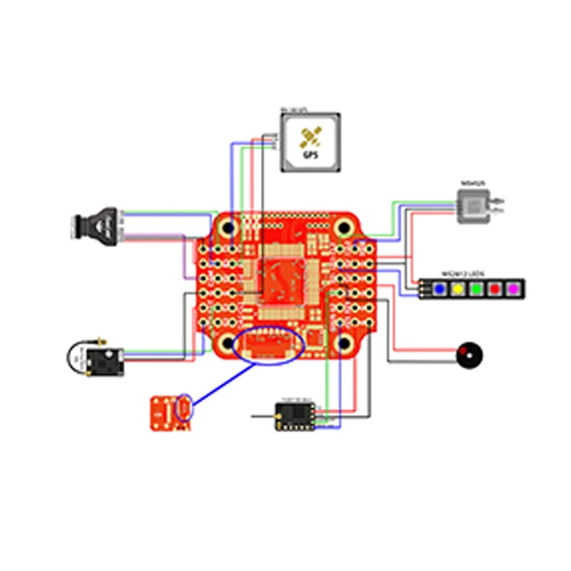

for F405 NANO Flight Controller Board Built-in Bluetooth Fixed-Wing