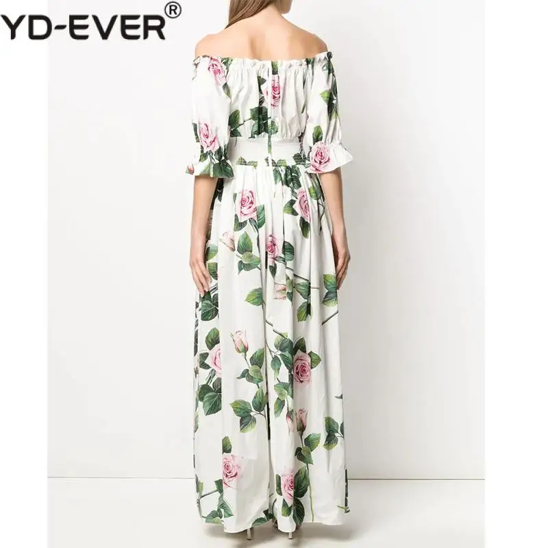 Летнее подиумное дизайнерское праздничное Хлопковое платье с открытыми плечами