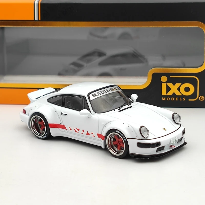 IXO 1:43 для P ~ SCHE RWB 964 Rauhwelt белый MOC305 литье под давлением модель Ограниченная