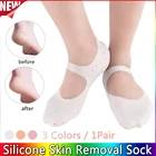 Носки увлажняющие против трещин, 1 пара, силиконовые дышащие, для ухода за ногами, унисекс, для защиты от мертвой кожи