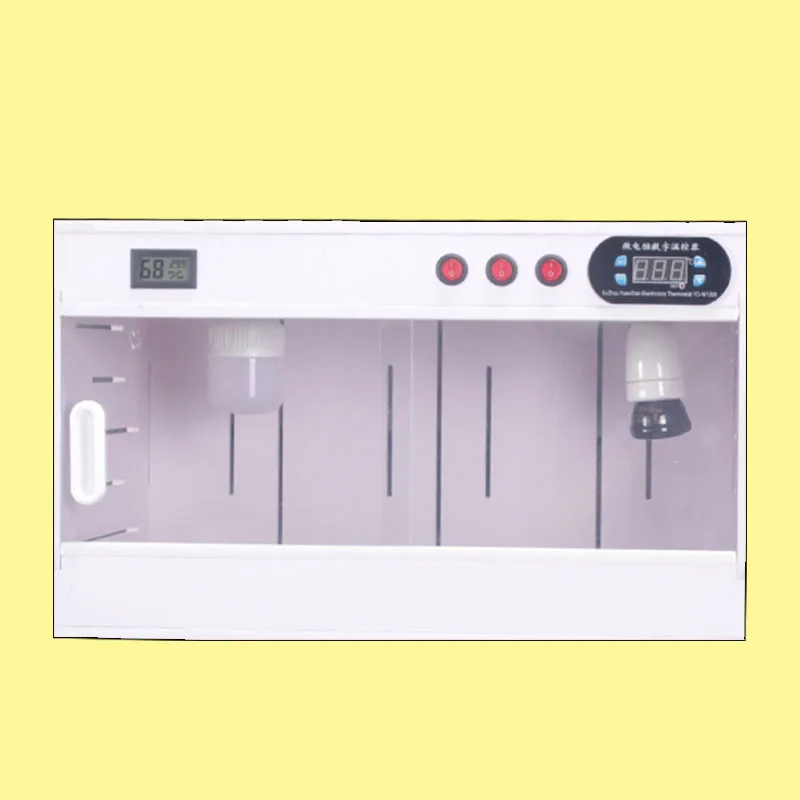 

PVC Climbing Box Reptile Breeding Guard Lizard Tortoise Snake Hedgehog Crawlpet Insulation Temperature