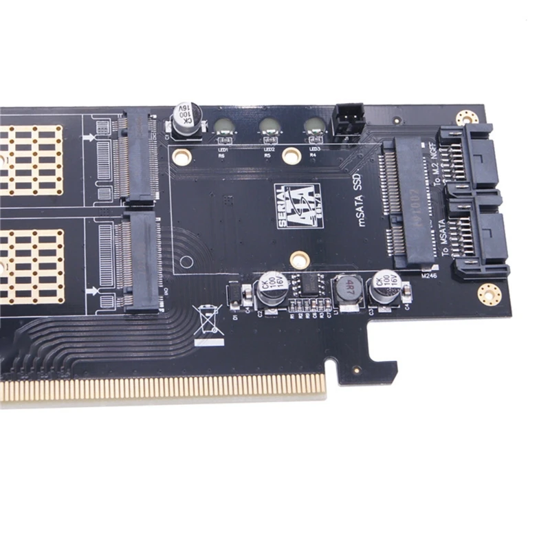 адаптер 3 в 1 m 2 и msata ssd для адаптера m 2 nvm