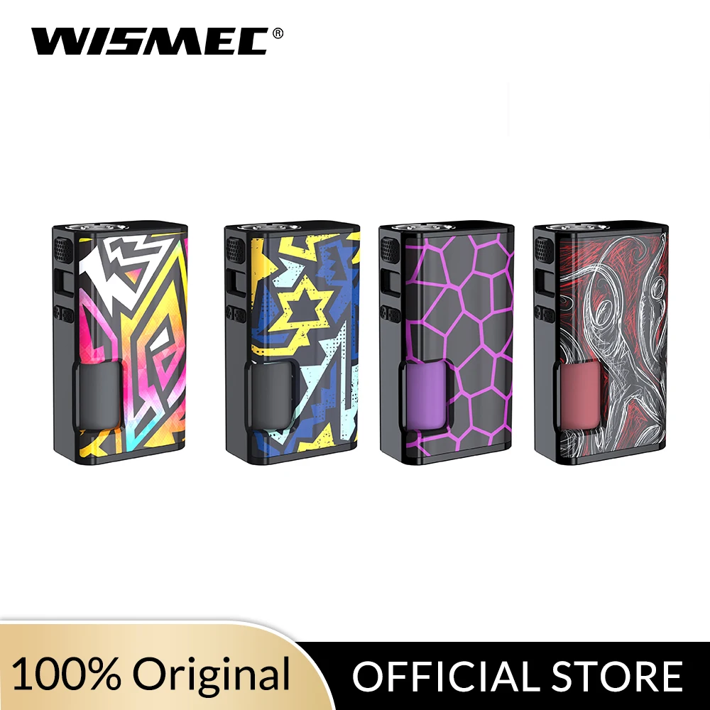 Бокс мод Wismec Luxotic Surface 80 Вт с роскошной поверхностью и сквонк бутылкой 6 5 мл