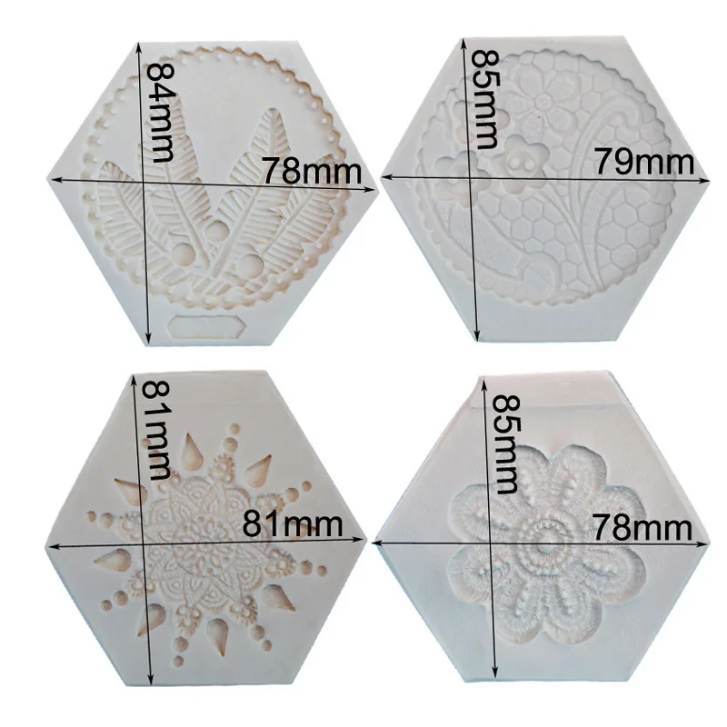 

Epoxxy Resin Molds Mandala Flower Leaf Designer DIY Pot Vase Decoration Para Fondant Cake 3d Wall Panel Silicone Concrete Mold