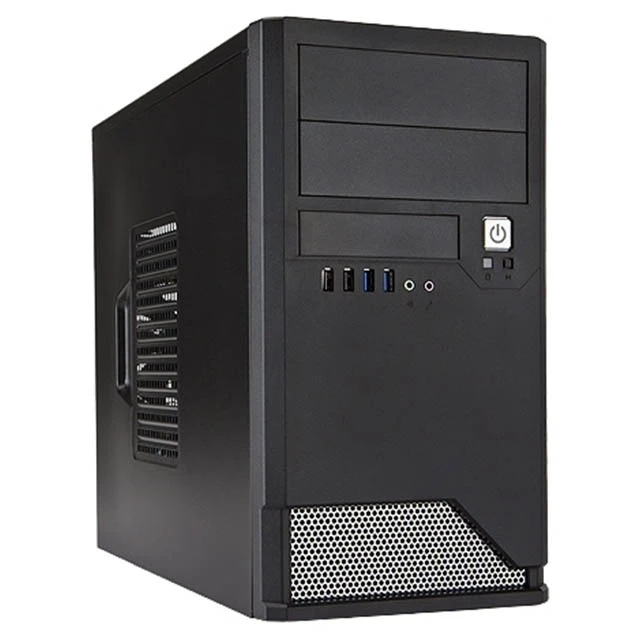 Корпус In Win EMR048BL mATX 450W Black-Silver 6120260 | Компьютеры и офис