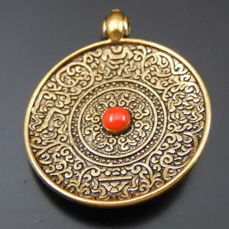 Большой кулон пиратов в форме монеты винтажный античный золотой оптовая продажа