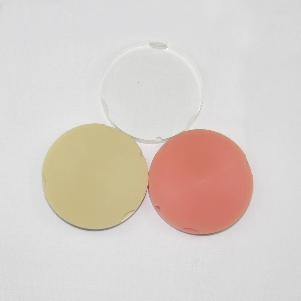 6 шт стоматологическая лаборатория стоматологический ПММА пустые диски CAD CAM для