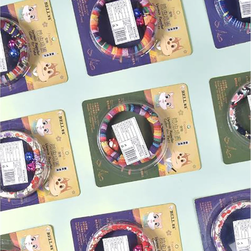 Милые ошейники для кошек ручной работы этнический принт щенок ожерелье с