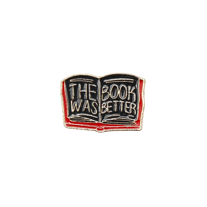 

Books Pins Jewelry Pin Badge Brooches Bag Gift значки значок аксессуары Brooches On Clothes Broches ParaRopa Mujer Lapel Pins