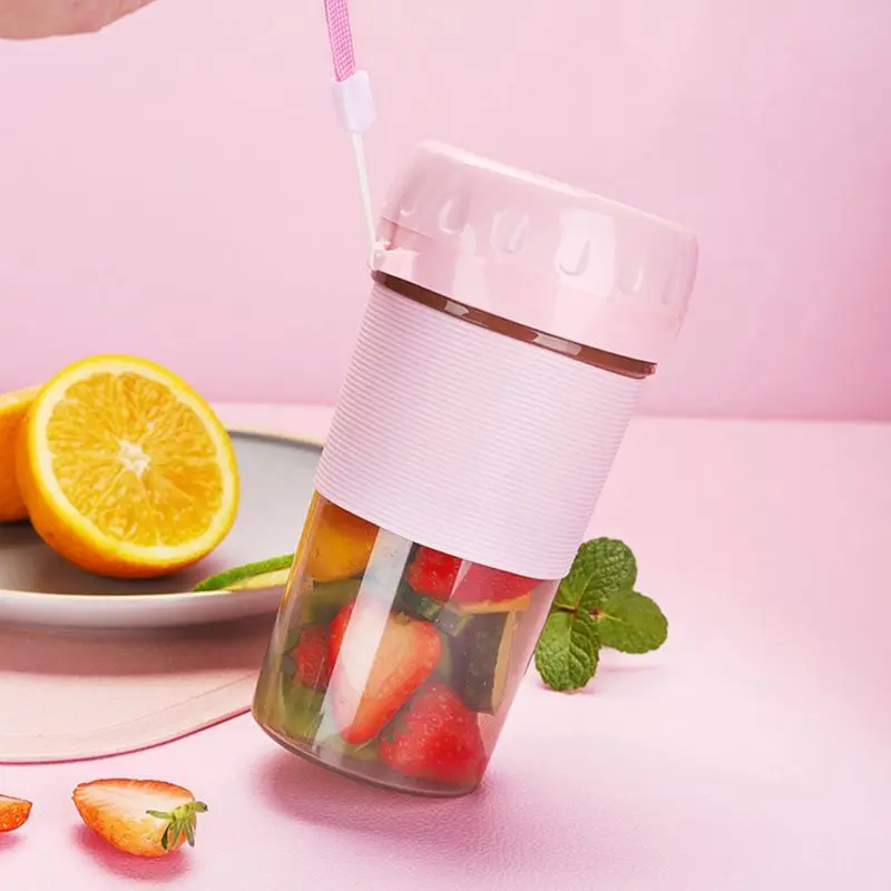 

300ml Portable Juicer Cup Electric USB Rechargeable Fruit Blender Mixer Mini Fast Blenders Maker