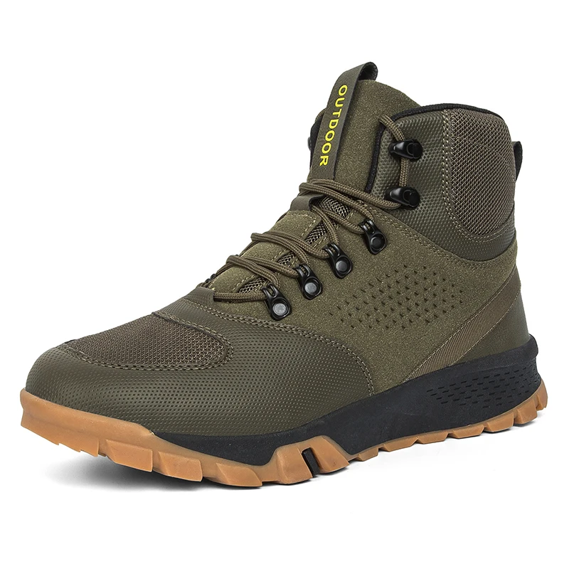 

Men Hiking Shoes Professional Outdoor Climbing Camping Men Boots Mountain Trekking Sneakers Mens Tactical Hunting Sport Shoes