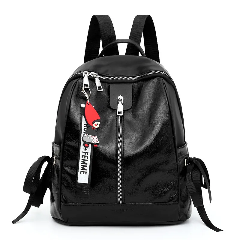 Женский водонепроницаемый рюкзак для ноутбука с бантом и лентой|Женские рюкзаки|