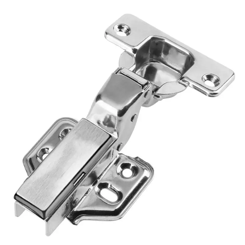 steel 201 Износостойкая петля для кухонного шкафа, Вольфрамовая сталь, пружинная шкатулка для ювелирных изделий, петля для двери шкафа, мебельная дверная поддержка, буферная фурнитура - Цвет: steel 201